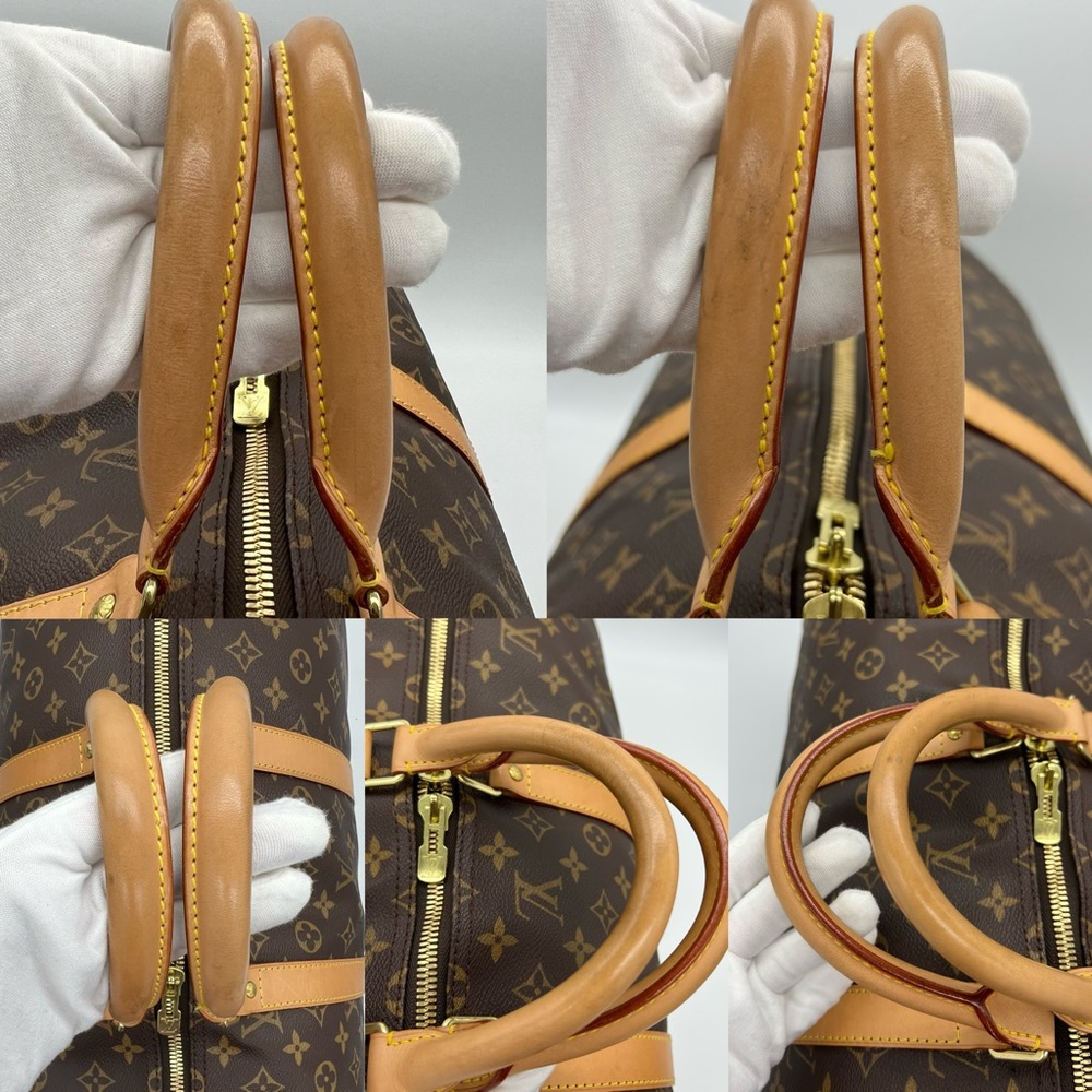 ❌SOLD❌Authentic Louis Vuitton monogram Keepall Bandoliere 55 - Picture 13 of 17